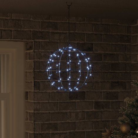 vidaXL Christmas Finial Light 96 LEDs Cool White Diameter 30 x 32 cm (1/5)