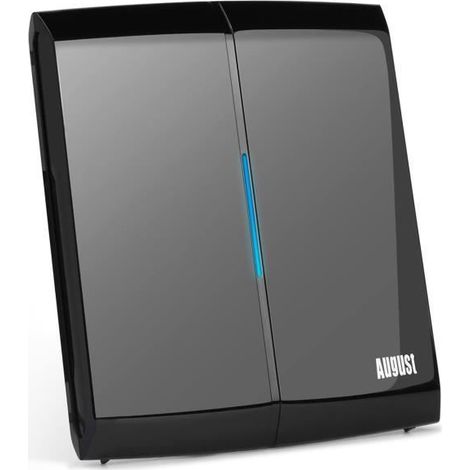 Antenne TV Interieur TNT HD Amplifiée Puissante Numérique DTA300 Filtre 4g,Haut Gain,Booster,Cable 2m Noir.[Q177]