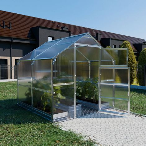 Zertifiziertes Gewächshaus KLASIKA BERNARD 2,35 x 2 m (4,7 m²), 6 mm