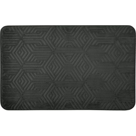 Tapis de bain à mémoire de forme en polyester 50x80cm (1/3)