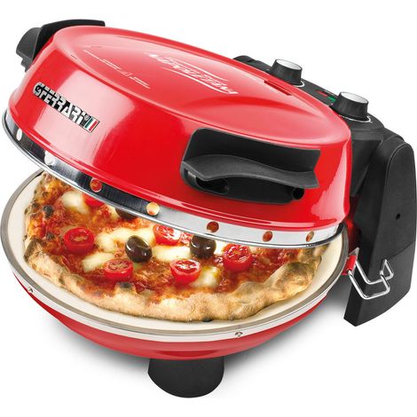 G3Ferrari G10032 Forno per Pizza Rosso e Nero 35x33,5x20 cm (1/3)