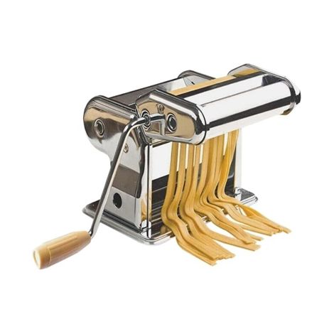 Macchina Manuale Per Pasta Fresca Rullo Stende E Taglia In Acciaio Inox Hm-5125 (1/2)