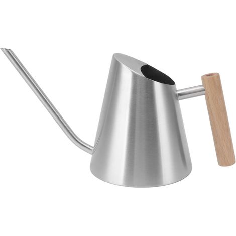 Arrosoir à long bec en acier inoxydable pour jardin, bonsaï, intérieur et extérieu (1/5)