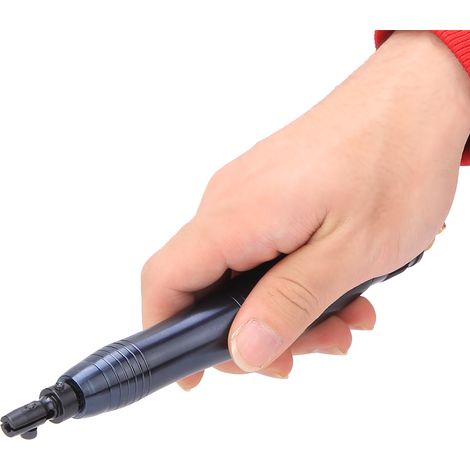 Meuleuse pneumatique à ultrasons, lime à air, outil de polissage alternatif, course de 0,6 mm, TU-106, bleu et noir (1/5)