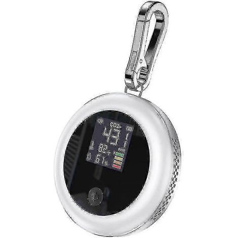 Moniteur de dioxyde de carbone intérieur avec capteur et fonction d'alarme  plage de mesure du moniteur de dioxyde de carbone de la qualité de l'air : 400-5000. (1/5)
