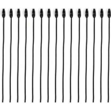 Tensioner Elastique 15pcs(15×50cm),Tensioner Elastique with Hooks,for Bicycles Motorcycles Toiles Haubans Of Vamping Length Adjustable (1/5)