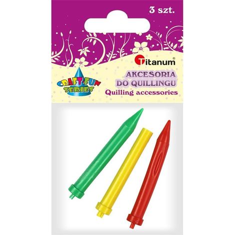 Surtido de agujas para quilling (3 unidades)