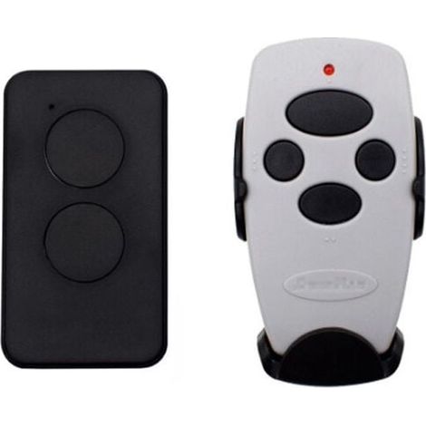 Telecomando per apriporta da garage Ulisem - Telecomando universale wireless a lungo raggio e stabile con design a pulsanti multifunzione per porta da garage, cancello, sicurezza, 2 pezzi (1/4)