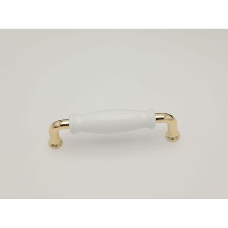 Set mit 5 Porzellan-Möbelknöpfen im Vintage-Stil, 96 mm Lochabstand (1/5)