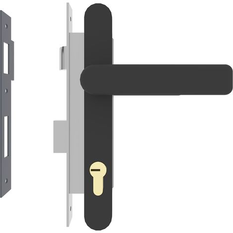 Kit serrure à barillet K-LOCK pour portail battant (1/2)