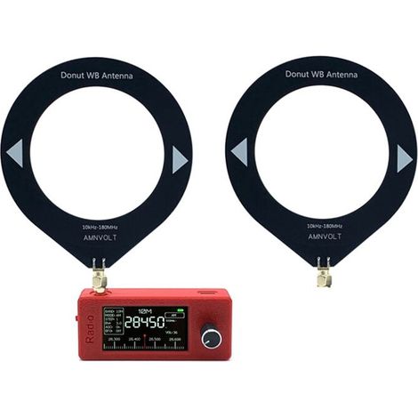 Récepteur Radio SI4732 10 KHz-180 MHz, Radio de Poche Pleine Bande LSB USB, AM, FM, avec Antenne