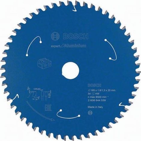 Bosch Kreissägeblatt EX AL H 165x20x - 2608644539 (1/5)