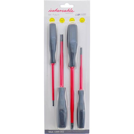 Intercable Set VDE-Schraubendreher FUTUR II - Schlitz/Kreuz 1399002