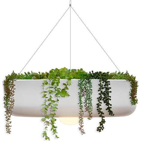 ELBA 59 cm Lampada a sospensione con luce calda a LED e batteria ricaricabile. Realizzata in Spagna (1/4)