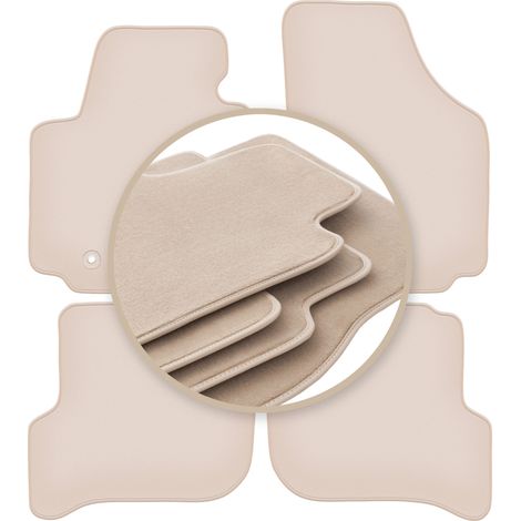 Alfombrillas beige PREMIUM para: Seat Altea XL monovolumen 2006-08.2008