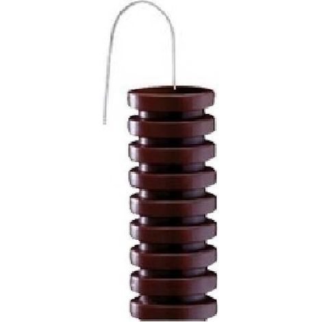 Tubifor corrugato con tirafilo marrone d20 100 metri tf01020mt100