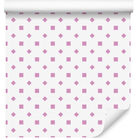 Papier peint à pois, détails nets, blanc, pour salon et chambre, 50 x 1000 cm (1/5)