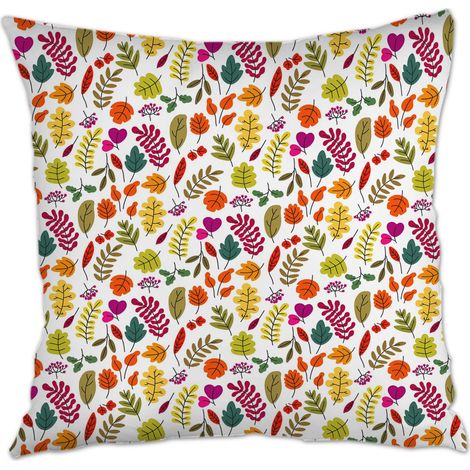Housse de coussin carrée standard 45x45cm résistant au lavage pour chambre salon (1/5)