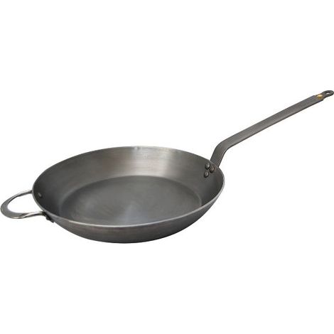 POELE MINERAL B 32CM AVEC ANSE F561032 De Buyer (1/2)
