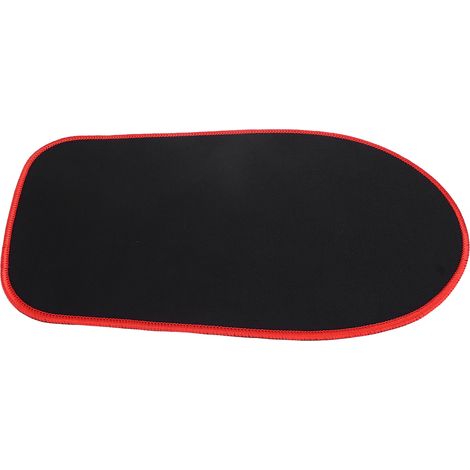 Socle antidérapant pour blender domestique, tapis coulissant pour appareils de cuisine, plateau roulant pour bol mélangeur 4,5-5L, bord rouge (1/5)