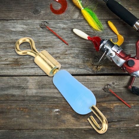 10 pinces anti-emmêlement en silicone pour lignes de pêche - Lot d'accessoires