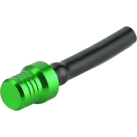 Accessoires pour motos tout-terrain : bouchon de réservoir d'essence vert (1/5)