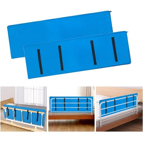 Rembourrage de rail de lit pour personnes âgées, adultes, hôpitaux, rampes de lit, garde-corps, personnes âgées, aide à la sécurité, coussin de protection pour handicapés bariatriques handicapés (1/5)