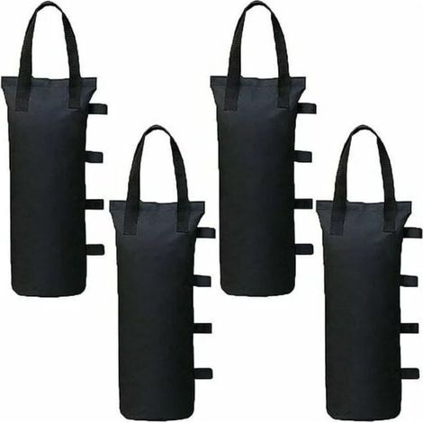 Lot de 4 Poids de Gazebo pour Tonnelle et Pavillon, Sac de Lestage Sable pour Jambes, Tentes Pare-Soleil (1/4)