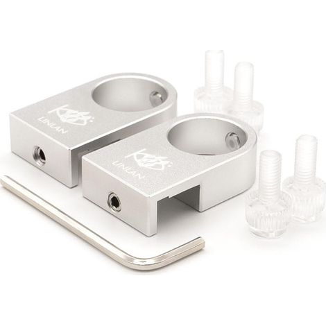 Support de Fixation en Aluminium pour Tuyau de Canne de Rejet Aquarium Support Clip Réglable pour Tube de Filtre d'Aquarium (1/5)