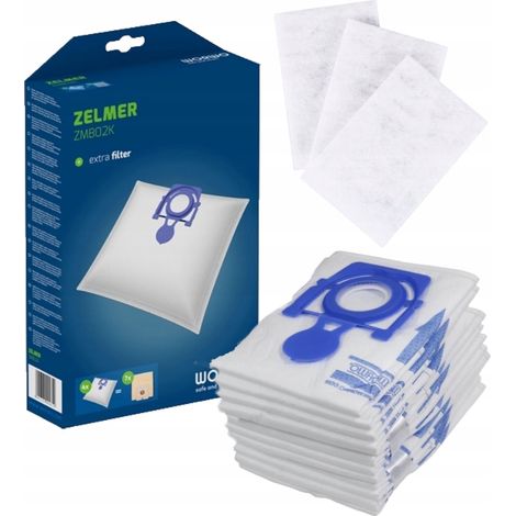 4 x Beutel für den Zelmer Elf 3 ZVC165EF Staubsauger (1/5)
