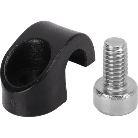 Attache Câble Frein Vélo, Collier Serrage U en Plastique Noir pour VTT et Vélo de Route (1/5)