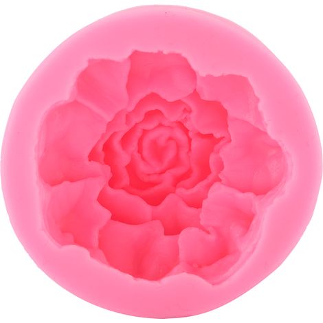 Silikonform „Nelke“ zum Muttertag, Fondantkuchen, Schokolade, DIY-Backform (1/5)
