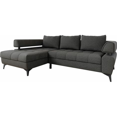 Canapé d'angle Lincoln 154, Inari 94, Fonction de couchage, Boîte de literie, 267x188x90cm, 0 (1/5)