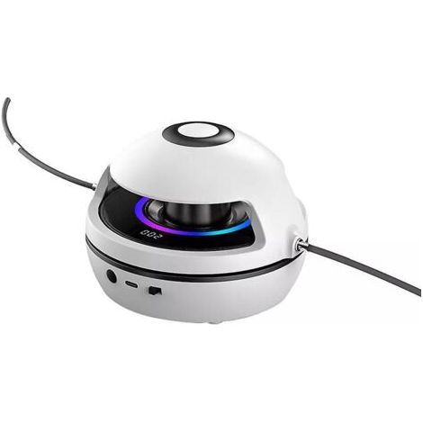 Springseilmaschine mit Musik, intelligente automatische elektrische Springseilmaschine mit Bluetooth-Lautsprecher, mit LED-Anzeigezähler, Trainingsseilzählfunktion
