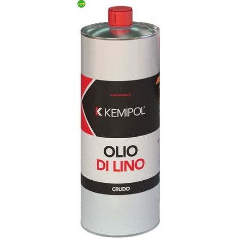 Olio di lino kemipol crudo lt.1