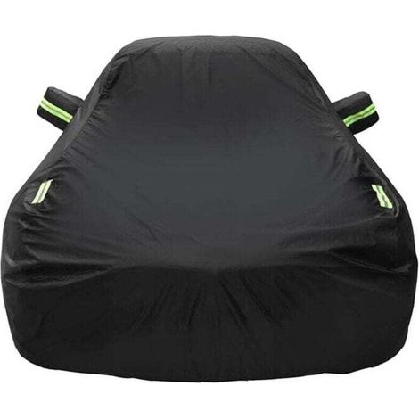 Waterproof SUV Car Cover 480 x 175 x 150cm Black Outdoor Protective Cover for SUVs,