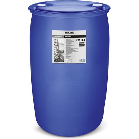 KARCHER Decapant Resine de Fumee PressurePro RM 33 62955610, Bidon de 200 L, pH 13, pour Industrie Alimentaire et Boulangeries, Sans NTA (1/5)
