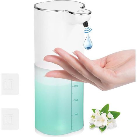 Dispenser di sapone a pompa da 500 ml, a parete, manuale, per sapone liquido, shampoo, bagnoschiuma e lozione. (1/5)