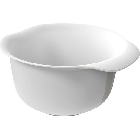 Rotho Rührschüssel Fresh 4 L cool grey 28,8 x 26 x 14,2 cm (L x B x H) Rührschüssel