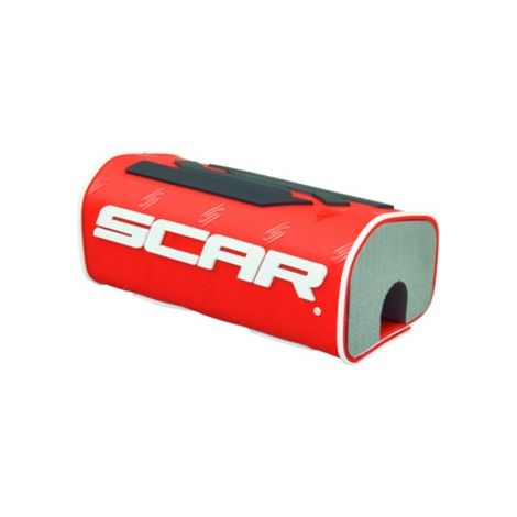Spugna da corsa Scar per manubrio fatbar, colore rosso