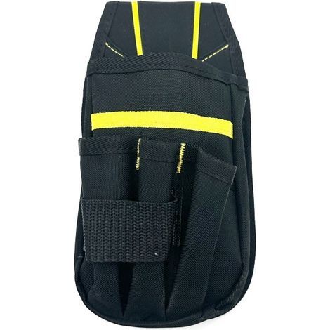Werkzeuggürtel, Werkzeugtasche, kleine Werkzeugtasche mit verstellbarem Nylongürtel, wasserdicht für Techniker, Bauarbeiter, Wartungstechniker und Familien (1/4)