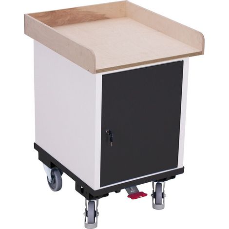 Cordes Flügeltürschrank mit 1 Ladefläche RAL 7016 (1/2)