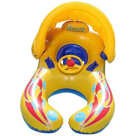 Aufblasbarer Schwimmring, Pool-Schwimmring, aufblasbare Boje, für Strandurlaube und Poolpartys, geeignet für Babys (1/4)