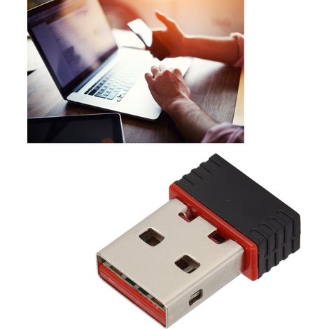 Adaptateur Wifi USB 2.0 Compact 11n, Carte Réseau Sans Fil 8188 pour Connexion Stable
