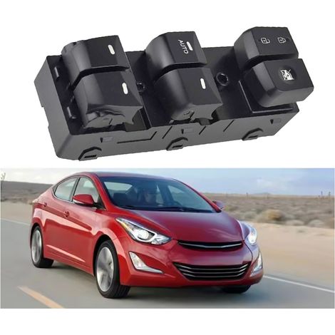 93570-4V000 is suitable for the window regulator push-button switch of 2012-2016 Hyundai Elantra vehicles. (1/4)