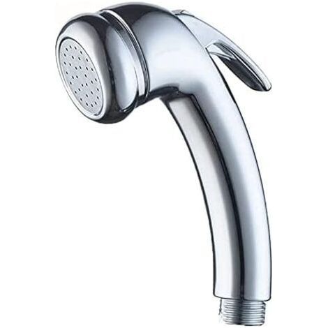 Pommeau de douche haute pression en ABS chromé – Filetage 1,27 cm – Gâchette marche/arrêt – Pour baignoires, bateaux, camping-cars (1/5)