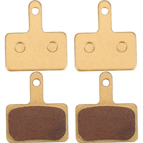 2 Paires de Plaquettes de Frein à Disque Métalliques pour VTT - Compatibles Tektro et Alhonga (1/5)