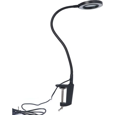 Tischlupenleuchte mit Klemme, USB-LED-Glas, 11 einstellbare Helligkeitsstufen zum Löten (1/5)