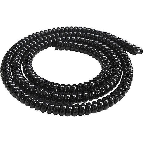 Lot de 6 gaines de protection spiralées de 1 m pour câbles de vélo électrique et scooters.