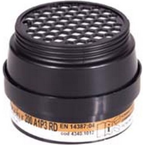 1PZ FILTRO COMBINATO SERIE 200 A1 P3 R D PER SEMIMASCHERA POLIMASK100 - 200 A1 P3 R D